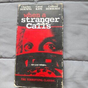 When A Stranger Calls 1979 VHS  Columbia Tristar Home Video Carol Kane Horror